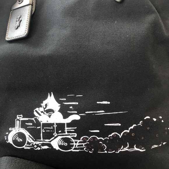 Coach Felix The Cat Tote - Picture 4 of 12